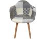 Fauteuil scandinave Patchwork (Lot de 2) - 189