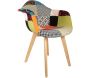 Fauteuil scandinave Patchwork (Lot de 2) - CMP-0458