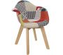 Fauteuil scandinave pour enfants Patchwork