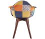 Fauteuil scandinave patchwork (Lot de 2) - 5