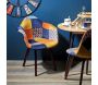 Fauteuil scandinave patchwork (Lot de 2) - THE HOME DECO FACTORY