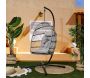 Fauteuil suspendu en métal et polyester Hanoi - THE HOME DECO FACTORY