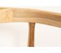 Fauteuil en teck naturel et jute - 309