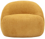 Fauteuil en tissu Ginevra 81 x 78 x 64 cm - 349