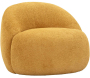 Fauteuil en tissu Ginevra 81 x 78 x 64 cm
