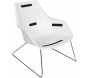Fauteuil en tissu Mora - 5