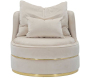 Fauteuil en tissu Paris space 84 x 72 cm - 429