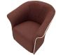 Fauteuil en tissu Siena 83.5 x 66 x 80 cm - 6
