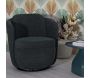 Fauteuil en tissu Torino 70 x 72 x 75 cm - MAURO FERRETTI