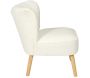 Fauteuil en tissu bouclette Erika - 139