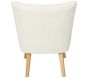 Fauteuil en tissu bouclette Erika - 5