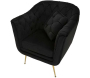 Fauteuil en tissu capitonné Budapest 88 x 83 x 91 cm - 6