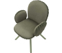 Fauteuil en tissu côtelé Stockholm (Lot de 2) - 7