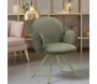 Fauteuil en tissu côtelé Stockholm (Lot de 2) - MAURO FERRETTI