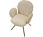 Fauteuil en tissu côtelé Stockholm (Lot de 2) - 7