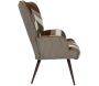 Fauteuil en tissu côtelé patchwork Scott - 199