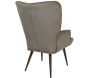 Fauteuil en tissu côtelé patchwork Scott - 6