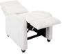 Fauteuil en tissu côtelé 3 positions ajustables Scott - 5