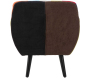 Fauteuil en tissu patchwork 71 x 63 x 78 cm - 6
