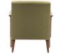 Fauteuil en tissu vert Kemer - 6