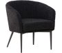 Fauteuil en tissus teddy Fluffy