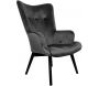 Fauteuil en velours Helsinki