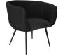 Fauteuil en velours Majestic