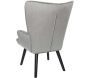 Fauteuil en velours côtelé Giulia - 6