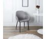 Fauteuil en velours cotelé Giulia (Lot de 2) - THE HOME DECO FACTORY