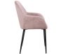 Fauteuil en velours cotelé Giulia (Lot de 2) - 169