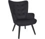 Fauteuil en velours côtelé Giulia