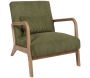 Fauteuil en velours côtelé Scott