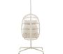 Fauteuil œuf avec coussin Trezza - VEN-1002