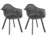 Fauteuils de jardin en aluminium et résine Jato (Lot de 2)