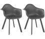 Fauteuils de jardin en aluminium et résine Jato (Lot de 2)