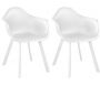 Fauteuils de jardin en aluminium et résine Jato (Lot de 2)