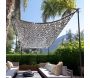 Filet d'ombrage rectangulaire 3 x 2.4 m - JARDILINE