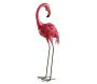 Flamant rose en métal laqué mat (Modèle aléatoire) - AUB-2830