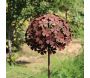 Fleur décorative en fer forgé rouillé - 32,90