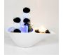 Fontaine d'intérieur Piro avec éclairage LED multicolore - SUC-0145