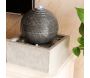 Fontaine d'intérieur boule éclairage LED blanc Bonny - 85,90