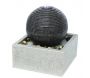 Fontaine d'intérieur boule éclairage LED blanc Bonny