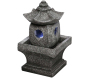 Fontaine en polyrésine Pagode 18 x 17 x 29 cm