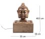 Fontaine tête de bouddha 30 x 30 x 48.5 cm - IMH-0339