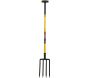 Fourche à bêcher 4 dents avec manche béquille trimatière - 58,90