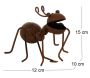 Fourmi décorative en métal vieilli - ORIGEN