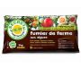 Terreau de fumier fermier avec algues fertilisant