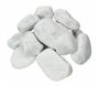 Galets en marbre blanc pur 20 kg
