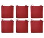 Galette de chaise en coton 40 cm (Lot de 6)