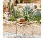 Galette de chaise en coton recyclé Grace (Lot de 6) - SDE-0862